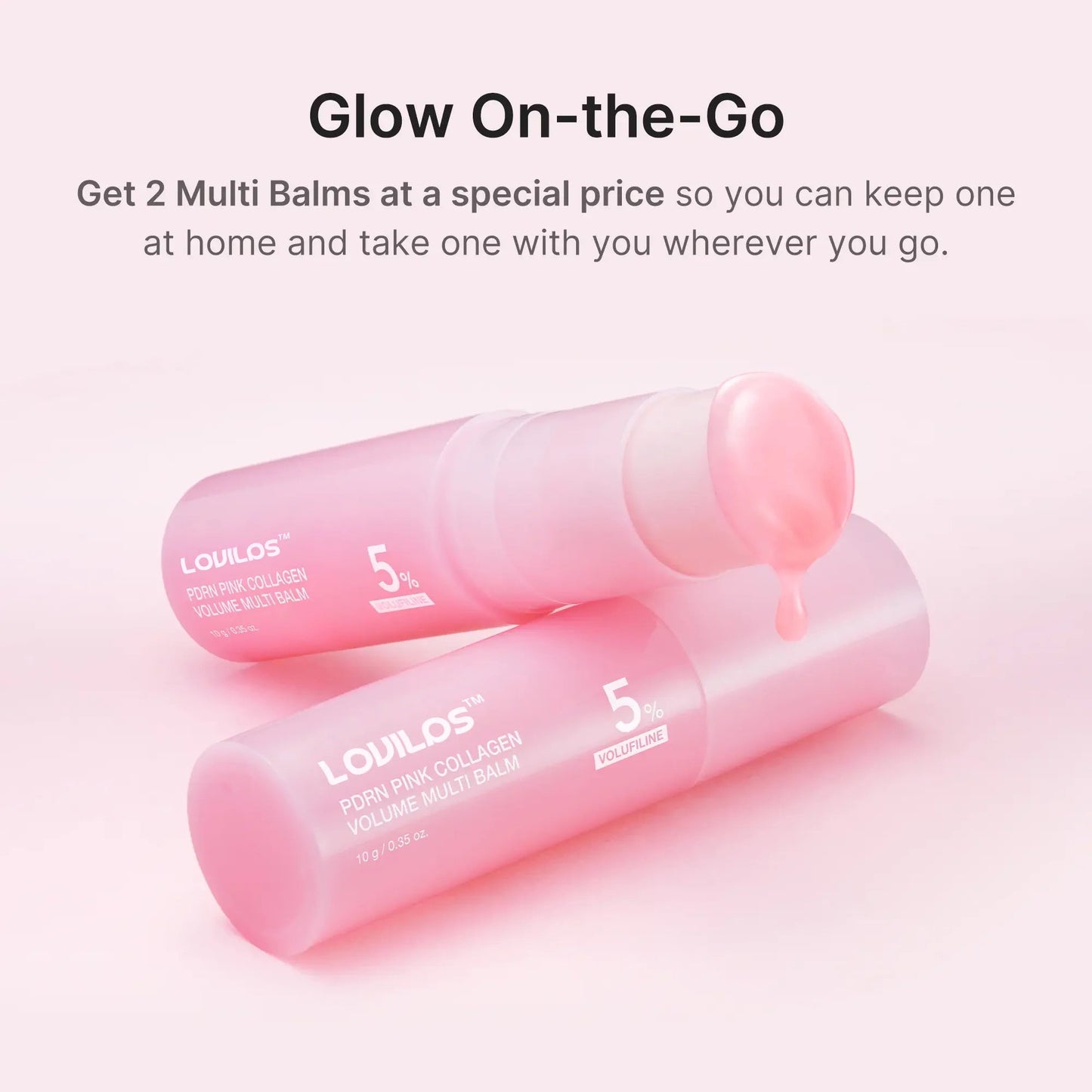 Final 3 Hours: 70%OFF🔥PDRN Pink Collagen Volume Multi Balm