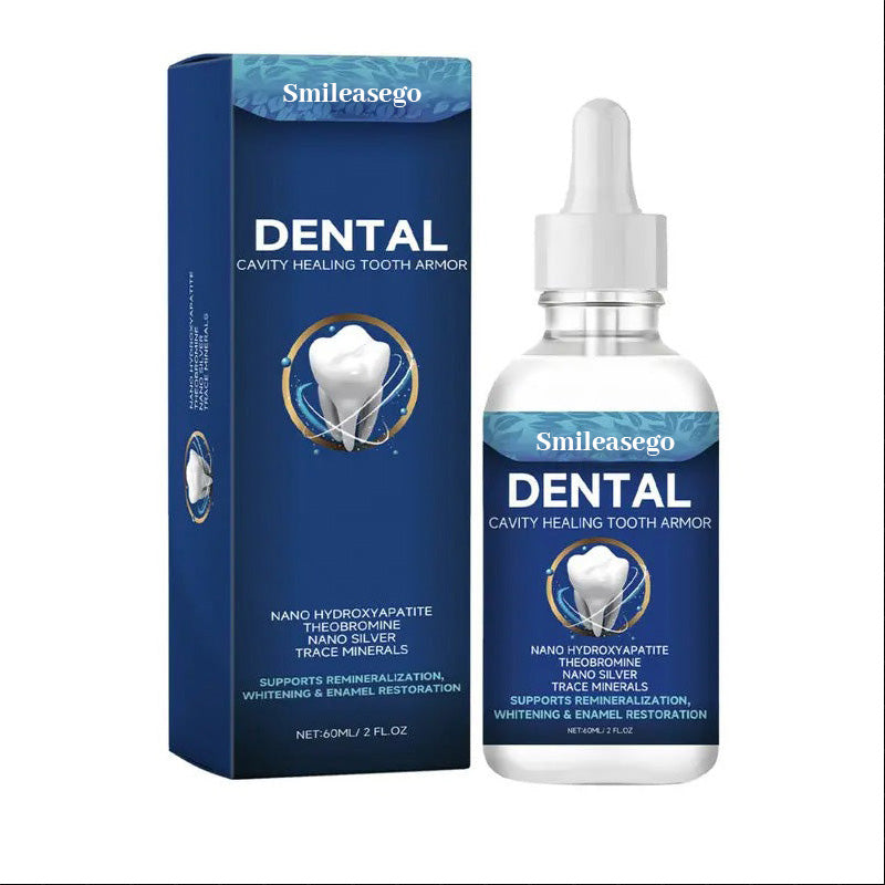 Smileasego Free-Fluoride Hydroxyapatite Tooth Armor Drops & Enamel Repair, Whitening &Fresh Breath