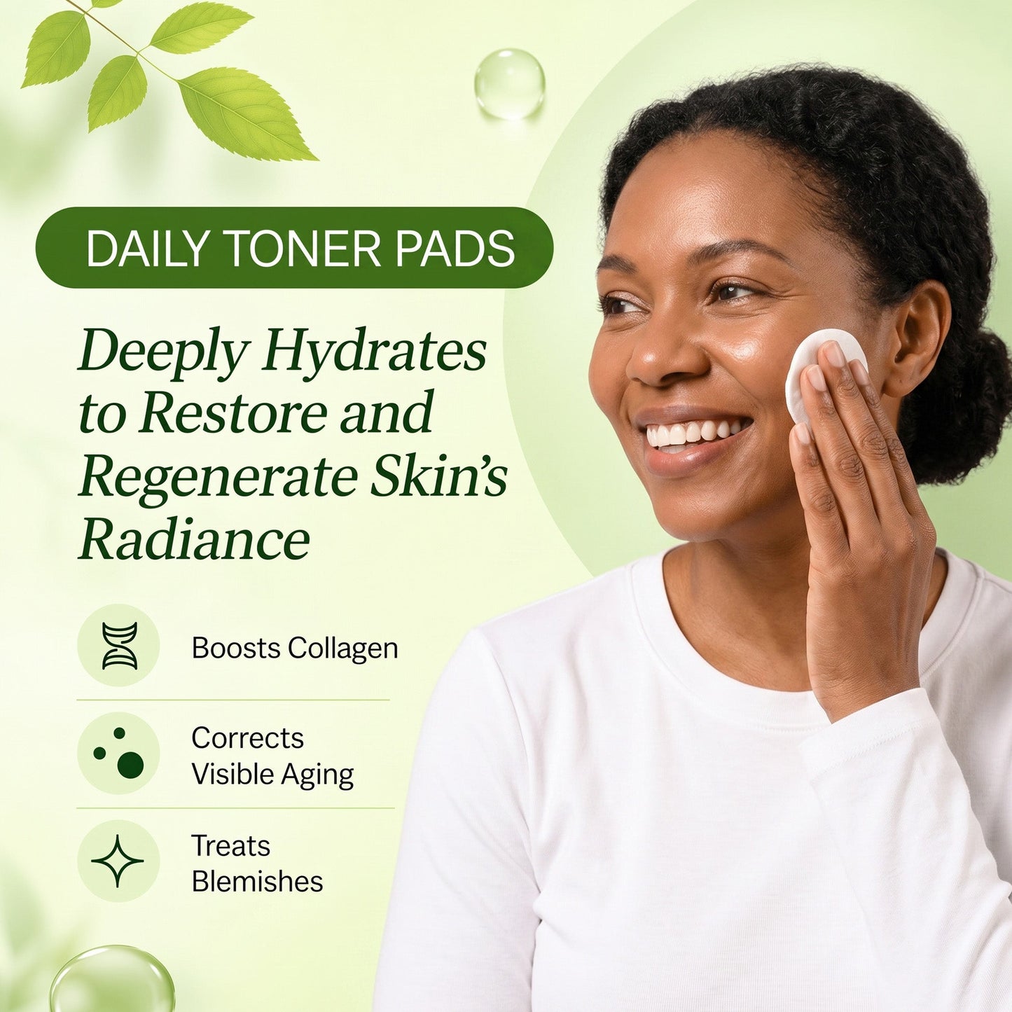 Final 3 Hours: 70%OFF🔥Korean Anti-Aging Toner Pads