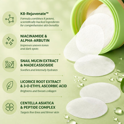 Final 3 Hours: 70%OFF🔥Korean Anti-Aging Toner Pads